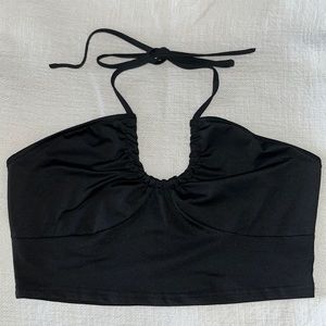 Shein Black Halter top - Large